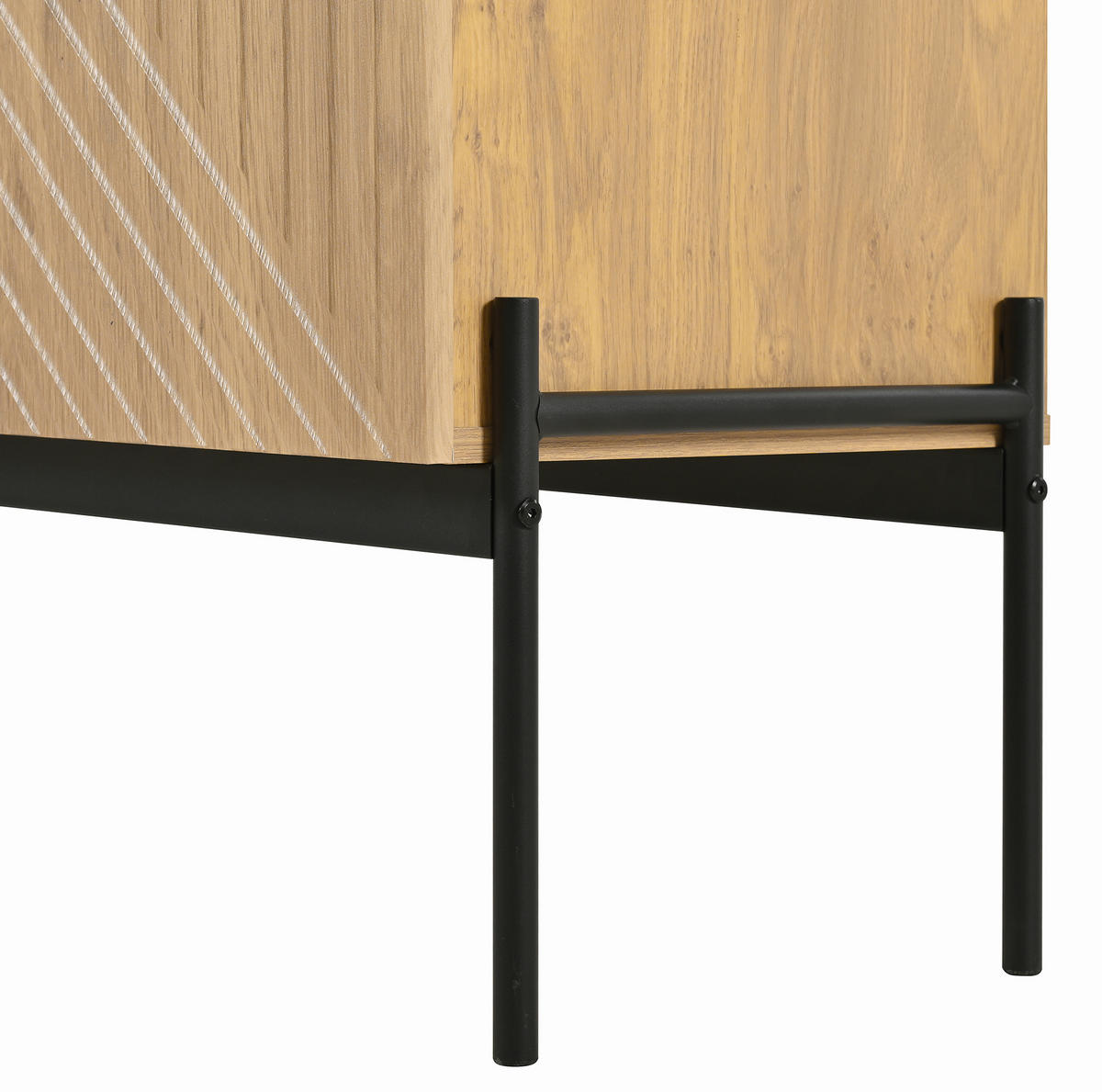 SIDEBOARD 140/40/75 cm Naturfarben aus Spanplatte mit höhenverstellbaren Einlegeböden - Naturfarben, Holzwerkstoff (40/75/150cm) - OKMYHOME
