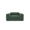 SESSEL Texturierter Samt Smaragdgrün 130cm - Smaragdgrün, Textil (130/73/97cm) - Sia Home