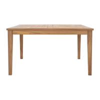 GARTENTISCH - 4 Personen, 6 Personen, 8 Personen - Holz, Platte - Naturfarben Hell - Naturfarben, Holz (140/140/77cm) - Vente-Unique