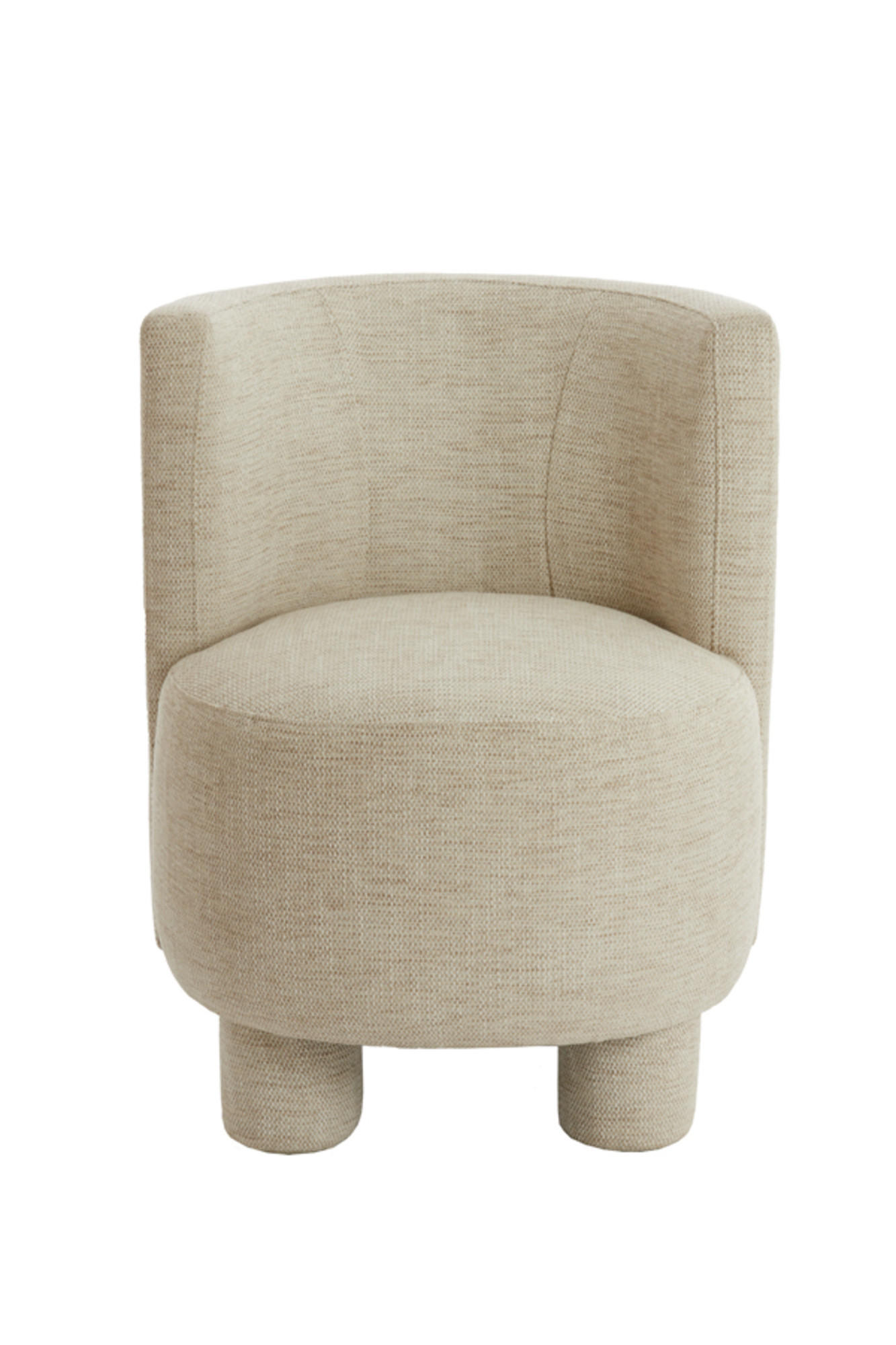 SESSEL Kamova Braun 65/65/78 cm - Hellbraun, Holz (65/78/65cm) - Light & Living