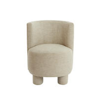 SESSEL Kamova Braun 65/65/78 cm - Hellbraun, Holz (65/78/65cm) - Light & Living