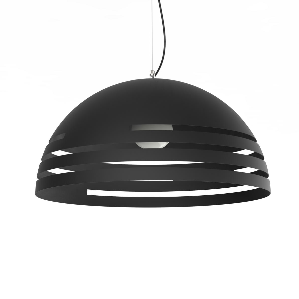 HÄNGELEUCHTE - Schwarz, Metall (30/60/30cm) - Lumicom