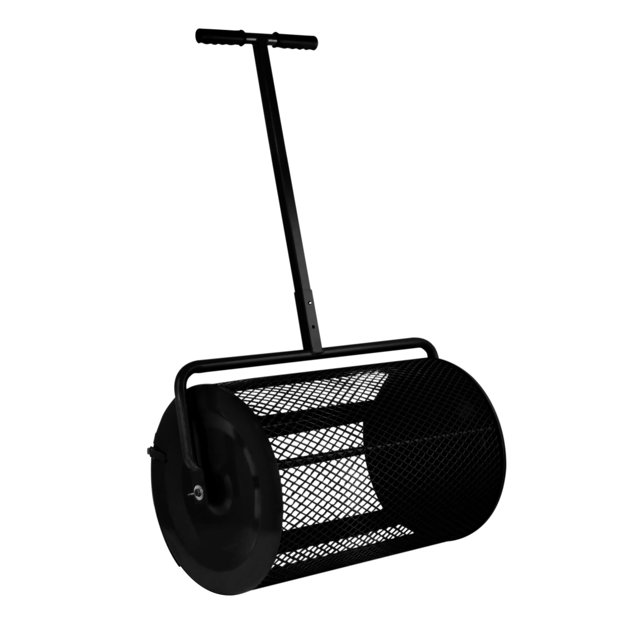 GARTEN-KOMPOSTSTREUER - Schwarz - Schwarz, Metall (66/1/41cm) - Monstershop