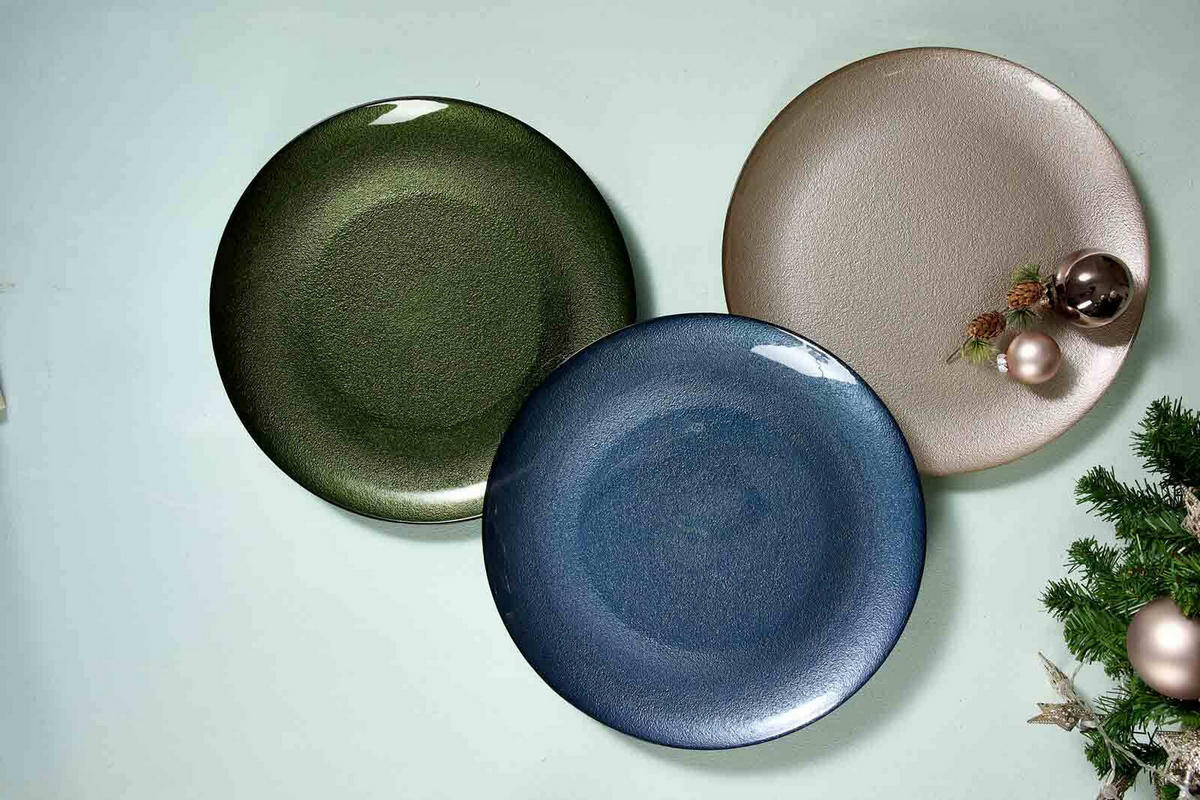 PLATZTELLER Grazia Rot ø 33 cm - Rot, Glas (33cm) - Ritzenhoff Breker