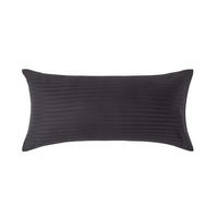KISSENBEZUG Damast, Ägyptische Baumwolle, Fadendichte 330 - Schwarz, Textil (40/80cm) - Homescapes