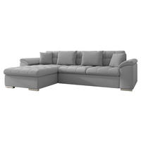 ECKSOFA Diana Premium, Seite: Links - Grau, Holz/Textil (280/160cm) - MIRJAN24