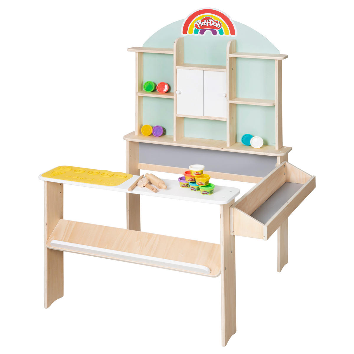 VERKAUFSSTAND roba x Play-Doh - Multicolor, Holzwerkstoff (81/112/71cm) - Roba