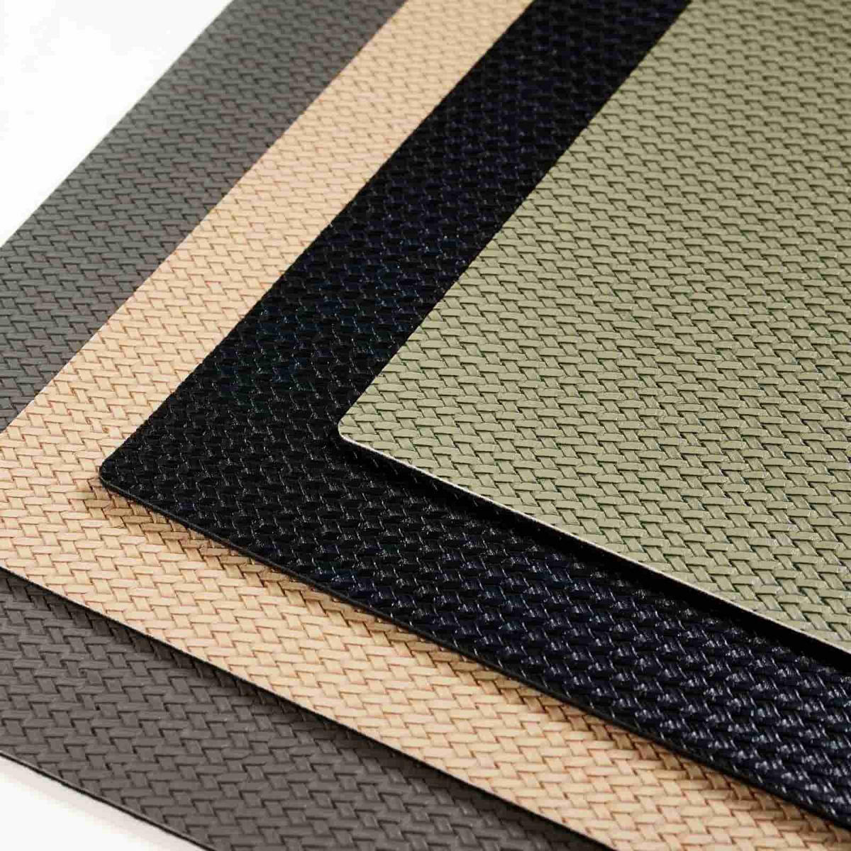 PLATZMATTEN Fenya Grau 43 x 30 cm 6er Set - Grau, Kunststoff (43/30/0.2cm) - Ritzenhoff Breker