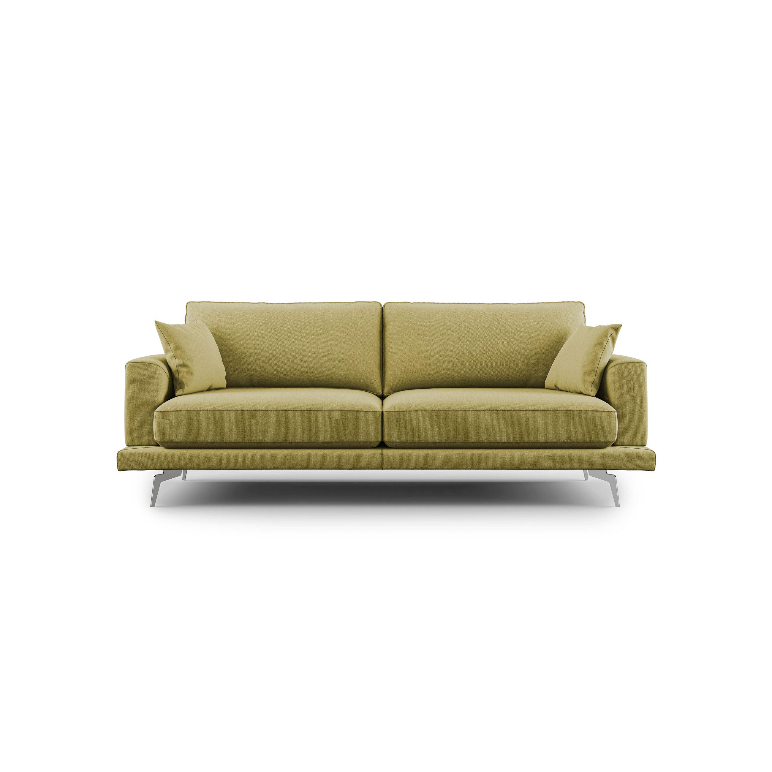 LINEARSOFA Dorian - Gelb, Textil (178/88/93cm) - Divani.store