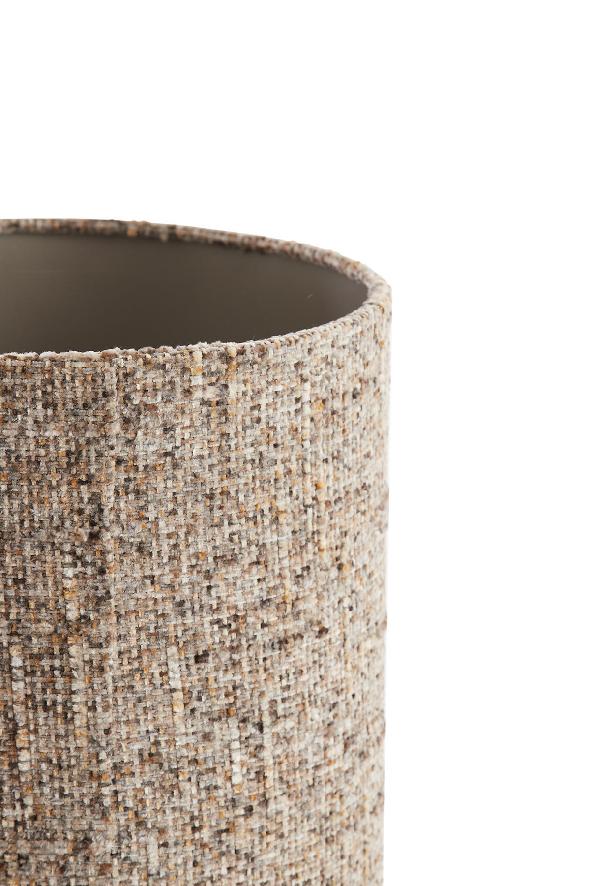 LAMPENSCHIRM Osire Grau 25/25/27 cm - Grau, Textil (25/25/27cm) - Light & Living