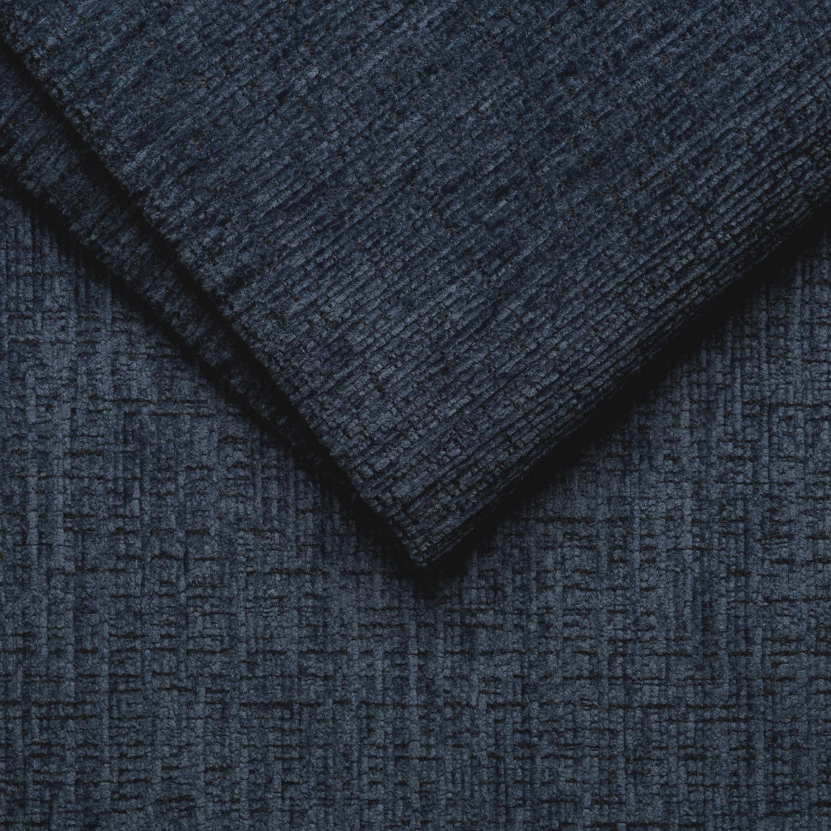 SOFA CLOUDI 2,5-Sitzer, marineblau - Blau/Schwarz, Holz/Textil (211/89/104cm) - Courtois Laville