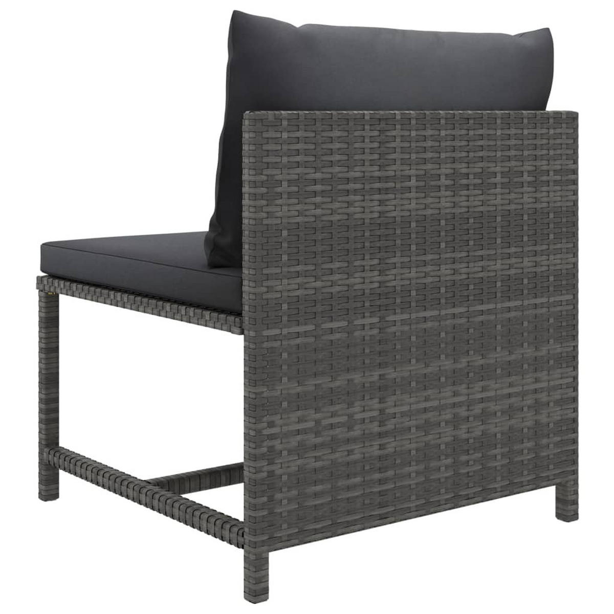 GARTENSET Reid 7-teilig - Grau, Metall - Nettlife