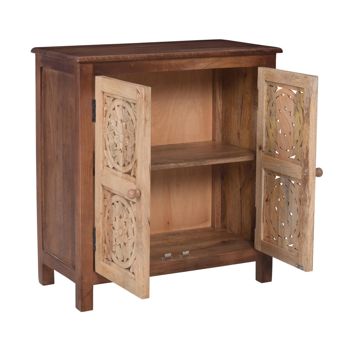 BUFFETSCHRANK Braun - Braun, Holz (70/75/35cm) - Nordlys