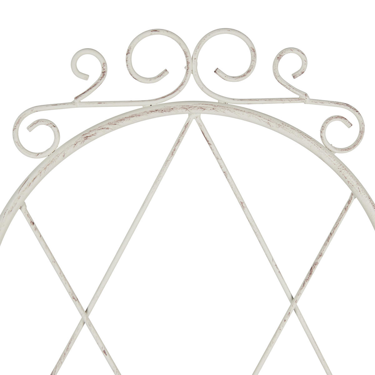 3XRANKGITTER - Weiß, Metall (27.5/92/1cm) - Relaxdays