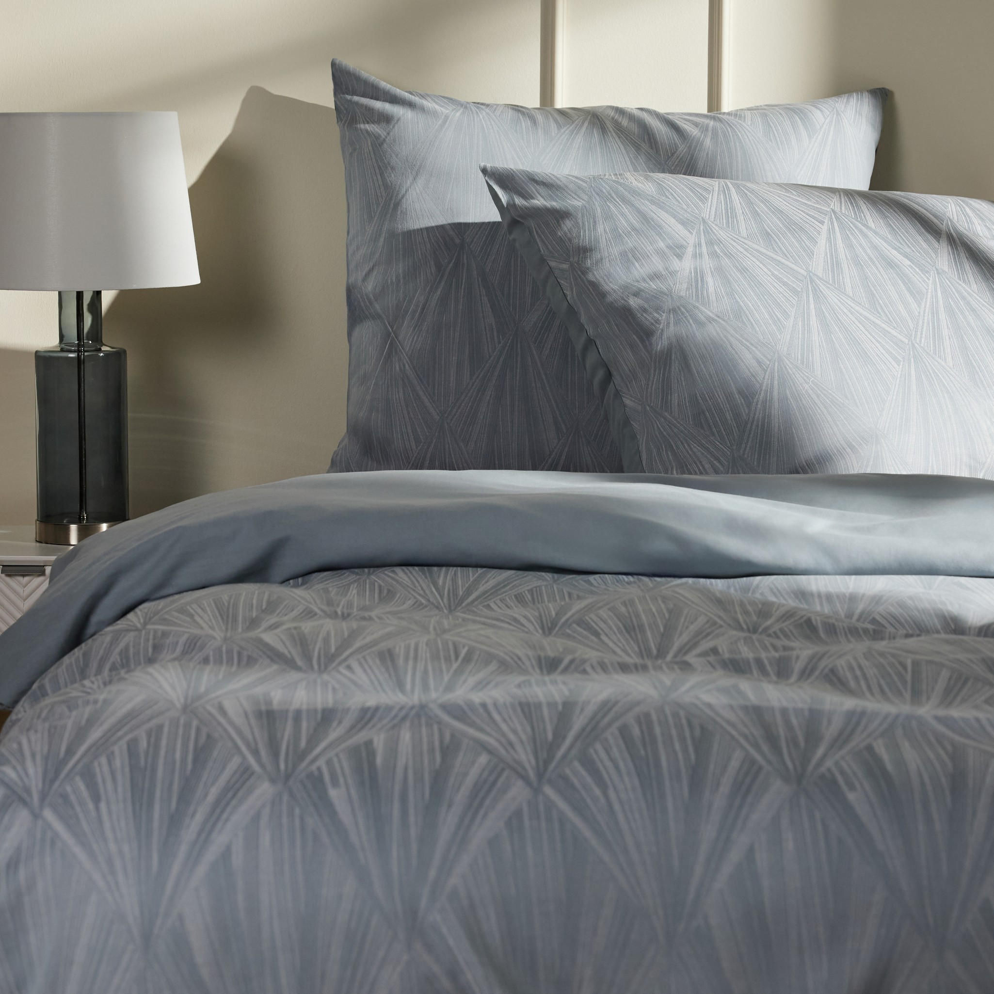 BETTWÄSCHE Kasavi - Blau, Textil (200/220cm) - home&you