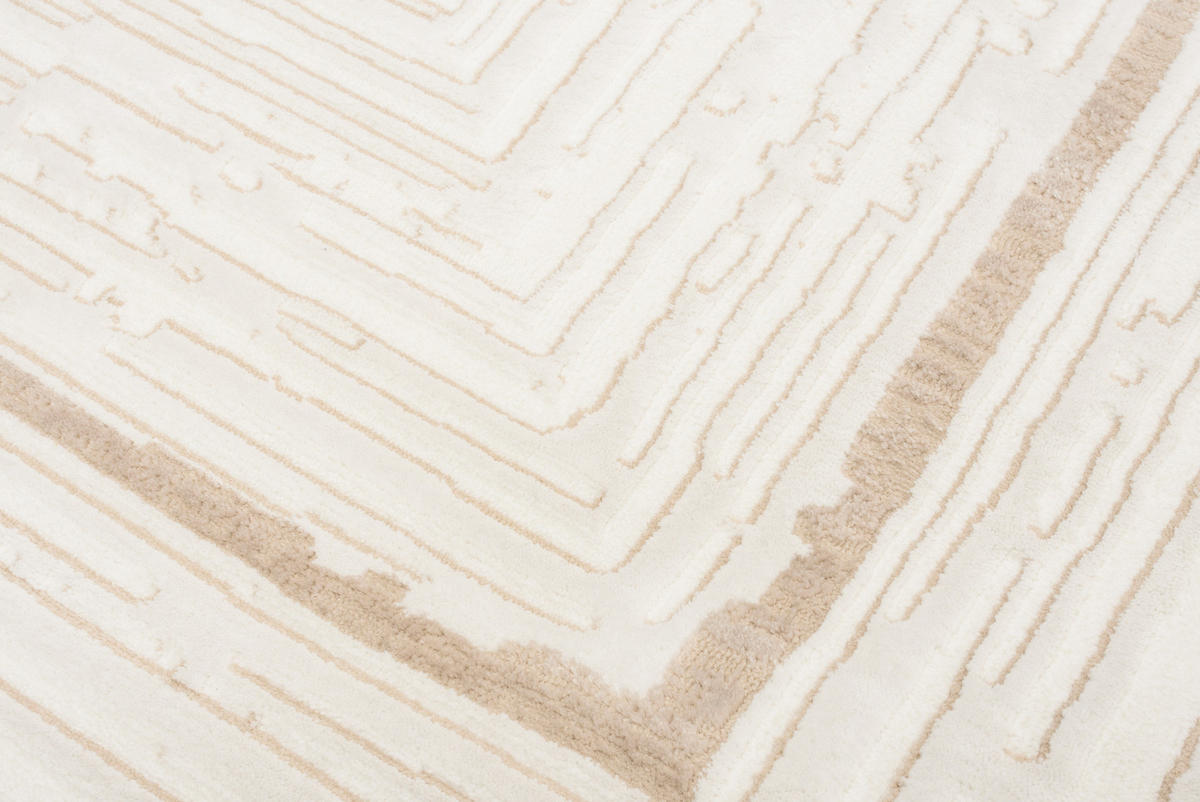 TEPPICH HERA Weiß 80/150 cm - Weiß, Textil (80/150cm) - Tapiso