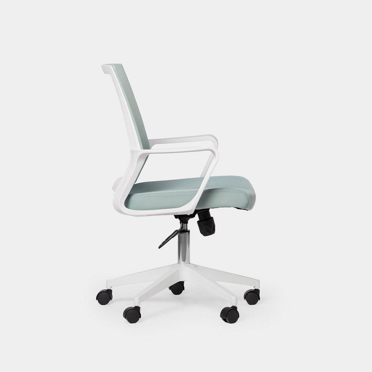 SCHREIBTISCHSTUHL Sayla Grün 60 cm x 95-105 cm - Grün, Textil (60/95/60cm) - Klast Home