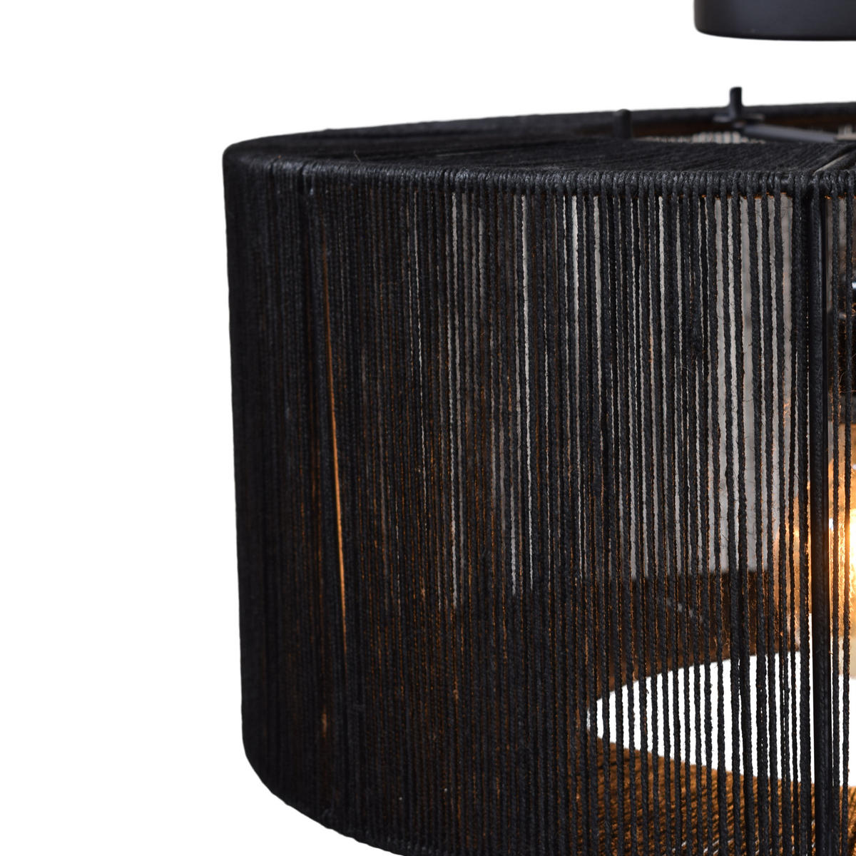 DECKENLEUCHTEN Diro - Schwarz, Metall (45/45/26cm) - Urban Interiors