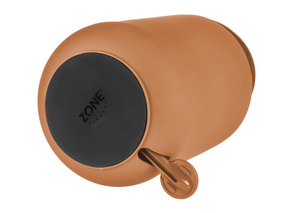 BAD ACCESSOIRES SET Nova ONE 3tlg. mandarine (orange) - Orange, Kunststoff (23/29/23cm) - Zone Denmark