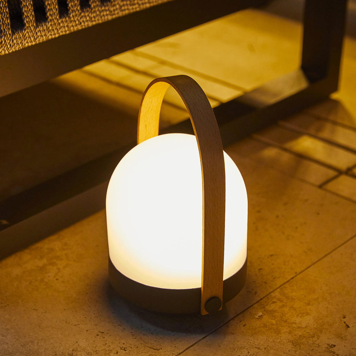 LATERNE AURA weiß - Weiß, Holz (18/18/27cm) - Lumisky