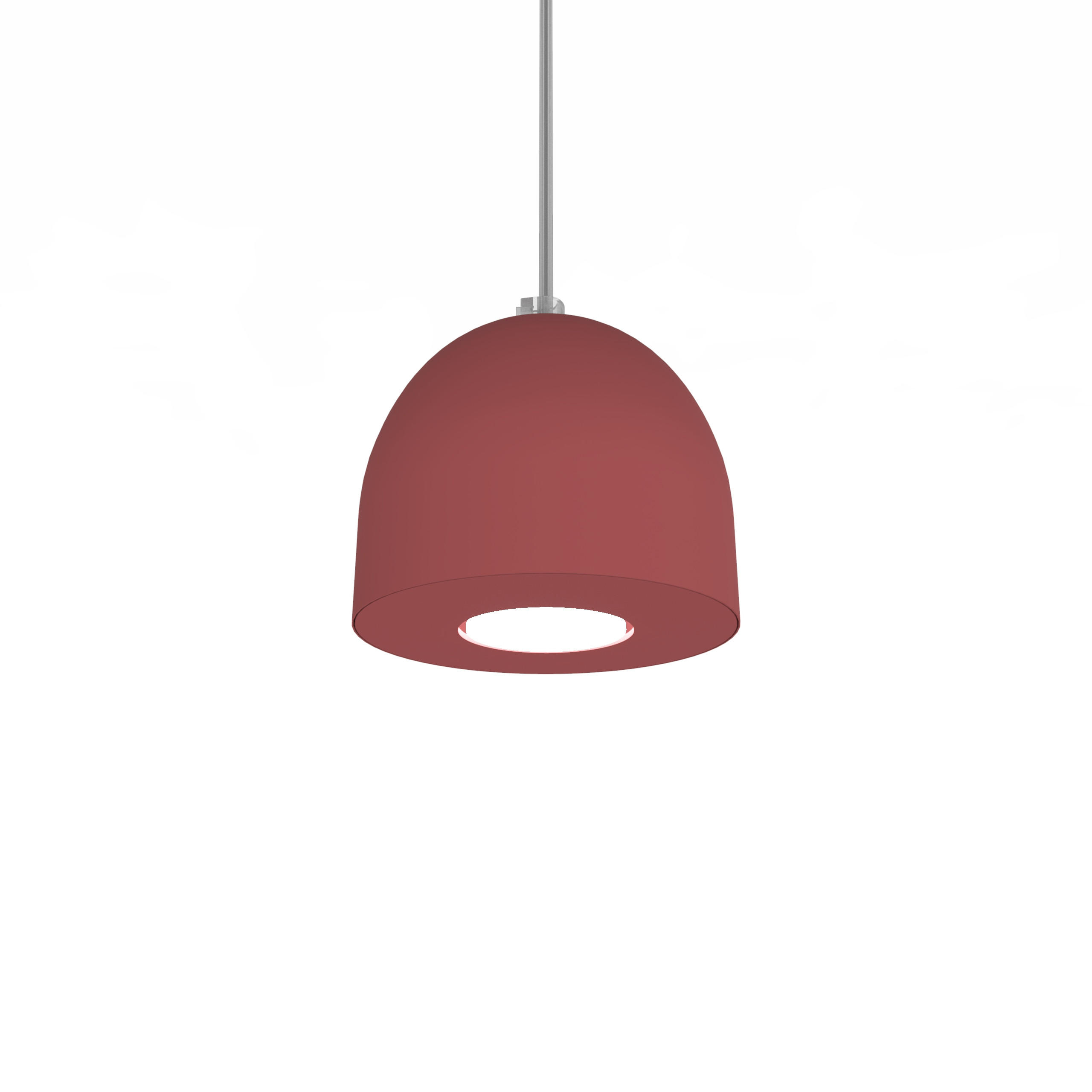 HÄNGELEUCHTE - Rot, Metall (10/8/120cm) - Lumicom