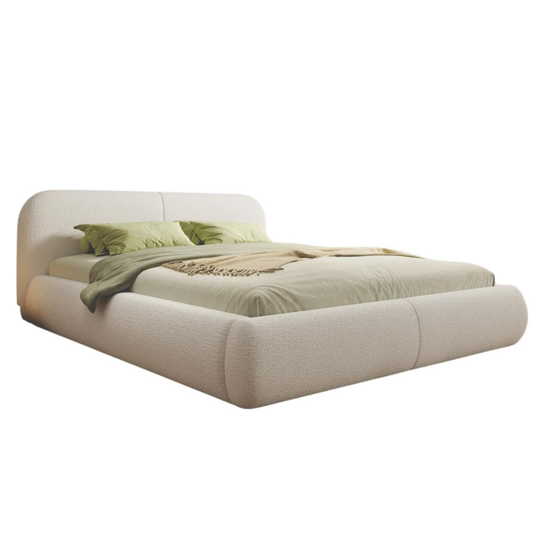 Compleo24 Polsterbett Creme 180x200 cm
