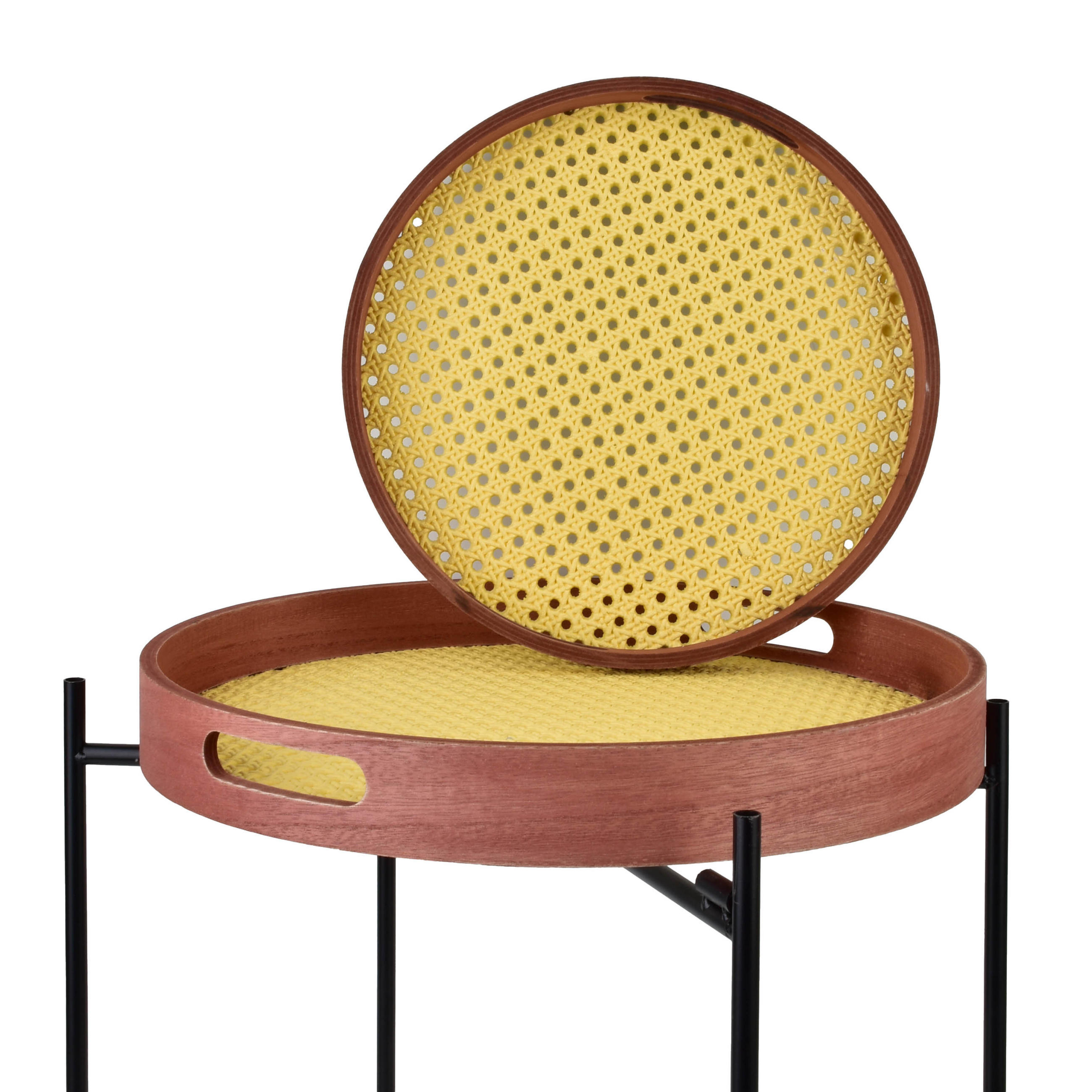 TISCH Lammy Braun 38/38/48 cm Holz - Braun, Holz (38/38/48cm) - Mondex