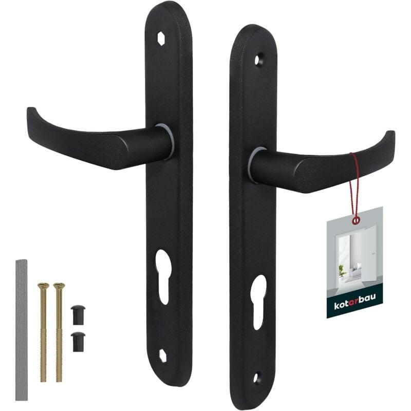 MÖBELGRIFF 1er-Set 90 mm - Schwarz, Metall (4/4/23cm)