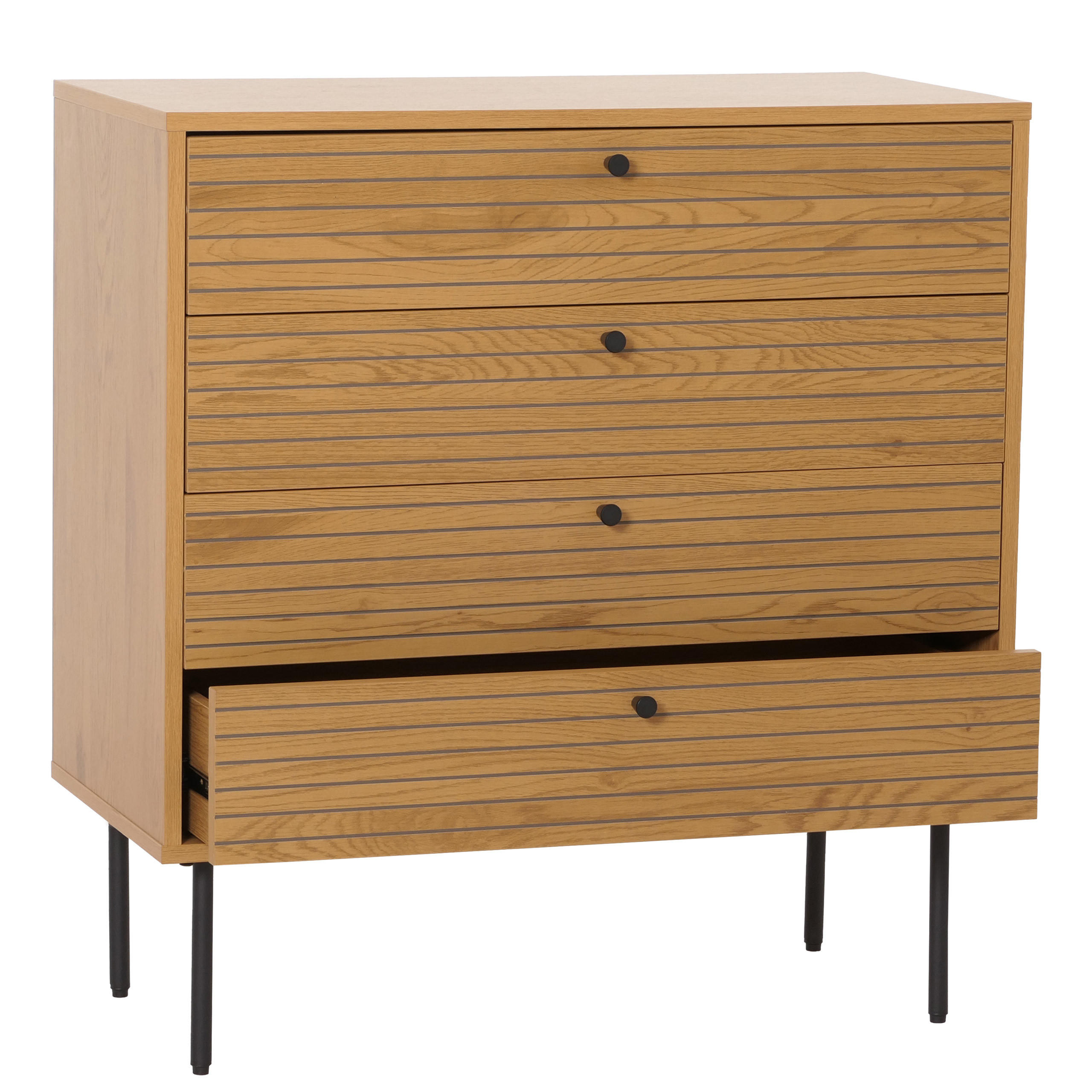 KOMMODE Braun - Braun, Holz (80/85/40cm) - MCW