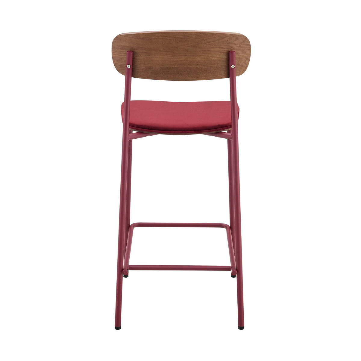 BARSTUHL 2-tlg., Lila - Lila, Holz (42/96/50cm) - Oviala