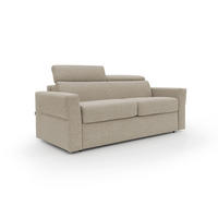 SCHLAFSOFA Avalon - Beige, Textil (180/100/95cm) - Divani.store