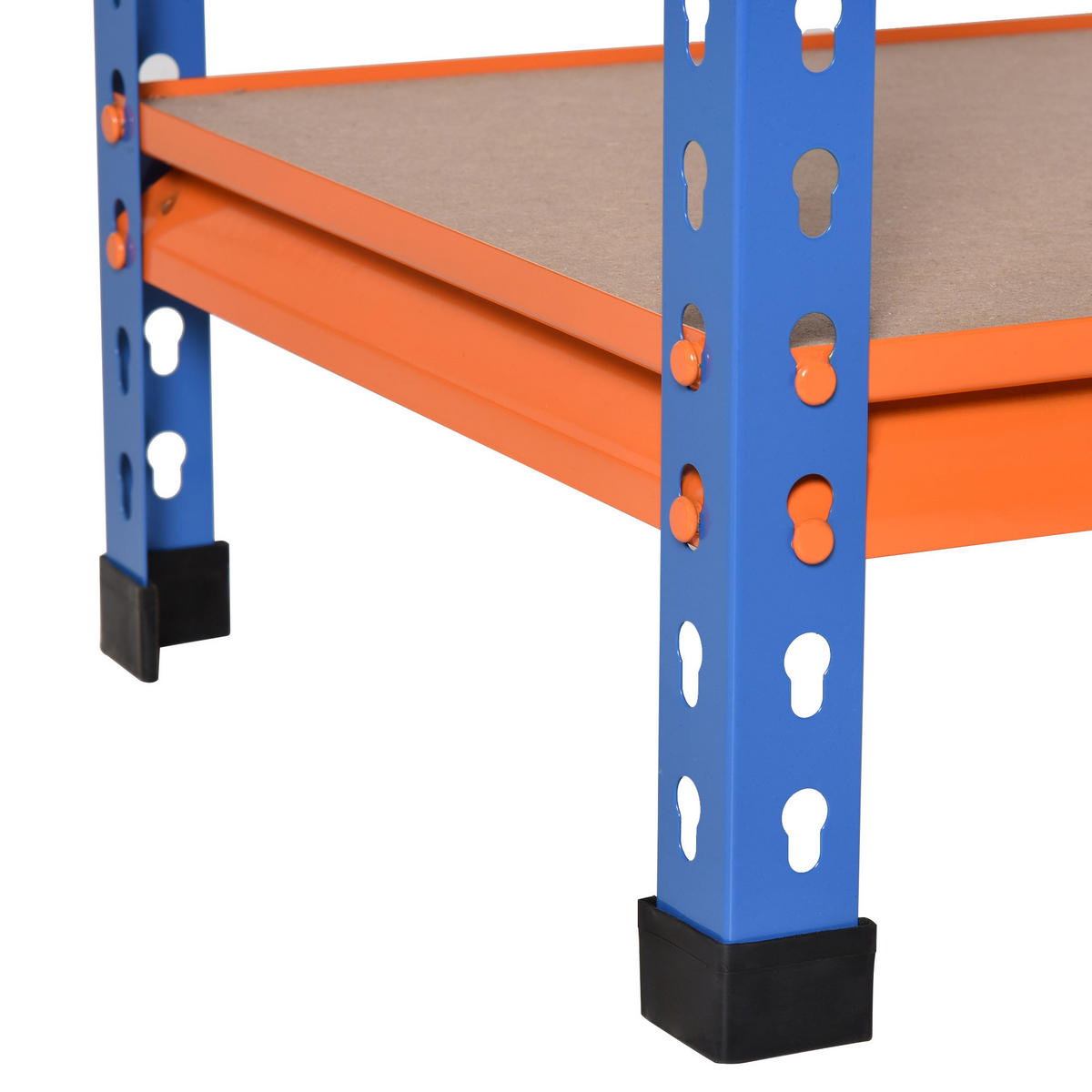 REGAL DE-18483 Blau/Orange - Blau, Metall (40/182/80cm) - ComfortXL