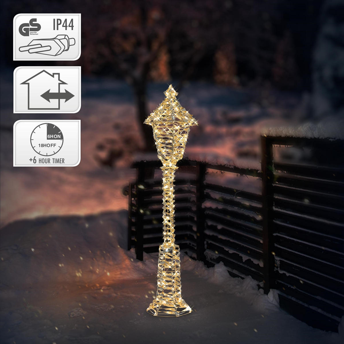 DEKORAČNÍ LED SVÍTIDLO - Lifestyle (21/21/90cm)