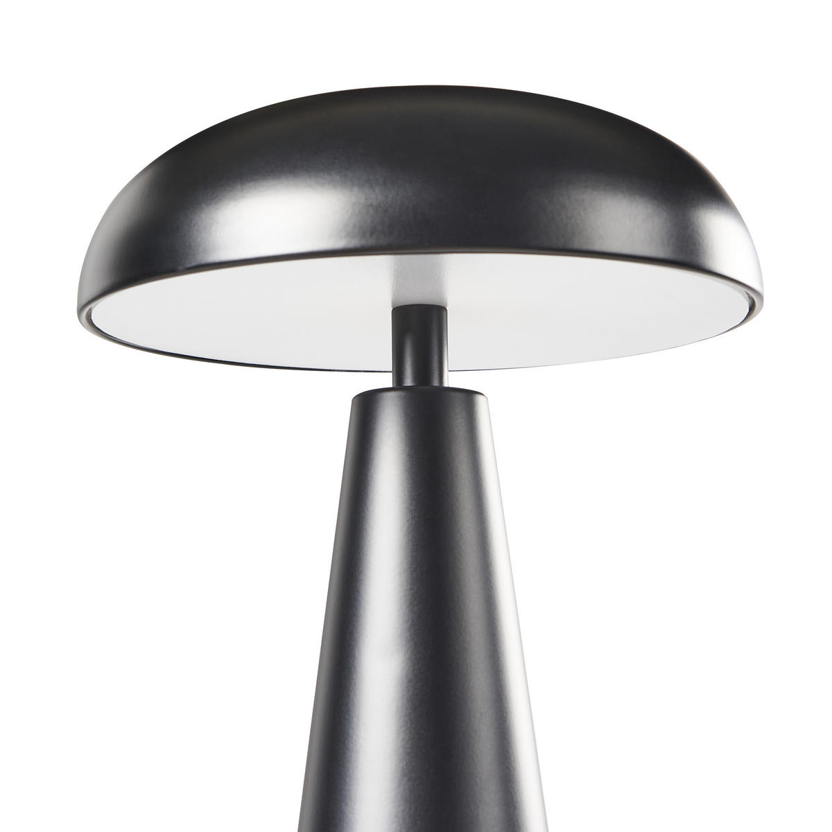 LED-TISCHLEUCHTE Schwarz Bocono - Schwarz, Metall (15/15/28cm) - Beliani