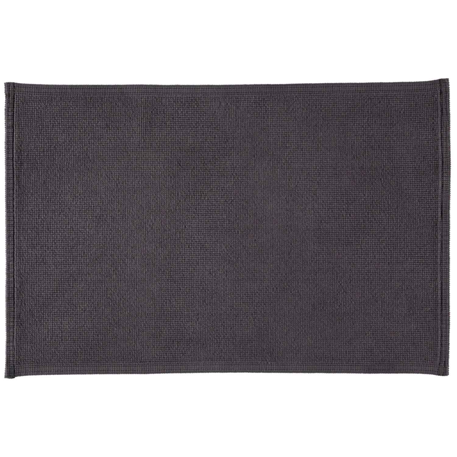 BADEMATTEN PLAIN ZINN - 02 - Dunkelgrau, Textil (60/90cm) - Rhomtuft