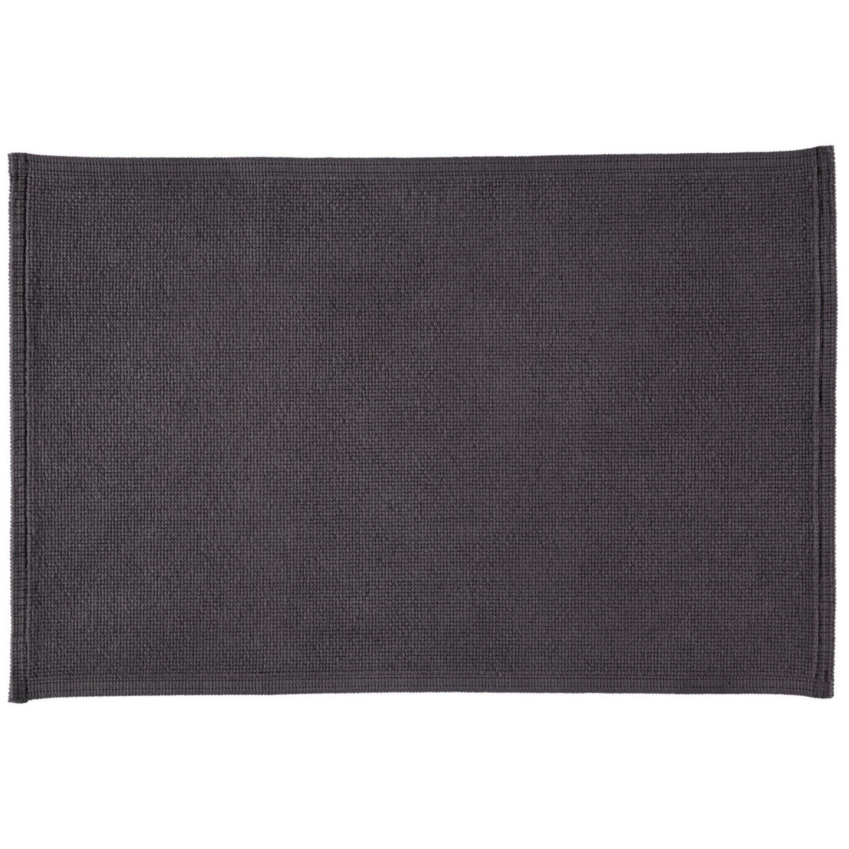 BADEMATTEN PLAIN ZINN - 02 - Dunkelgrau, Textil (60/90cm) - Rhomtuft