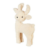 DEKOFIGUR Little Deer aus Plüsch 40cm - Beige, Kunststoff (13/40/23cm) - Butlers