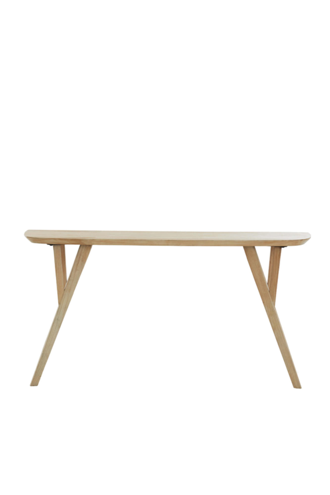 KONSOLENTISCH Quenza Braun 160/44/82 cm - Hellbraun, Holz (160/44/82cm) - Light & Living