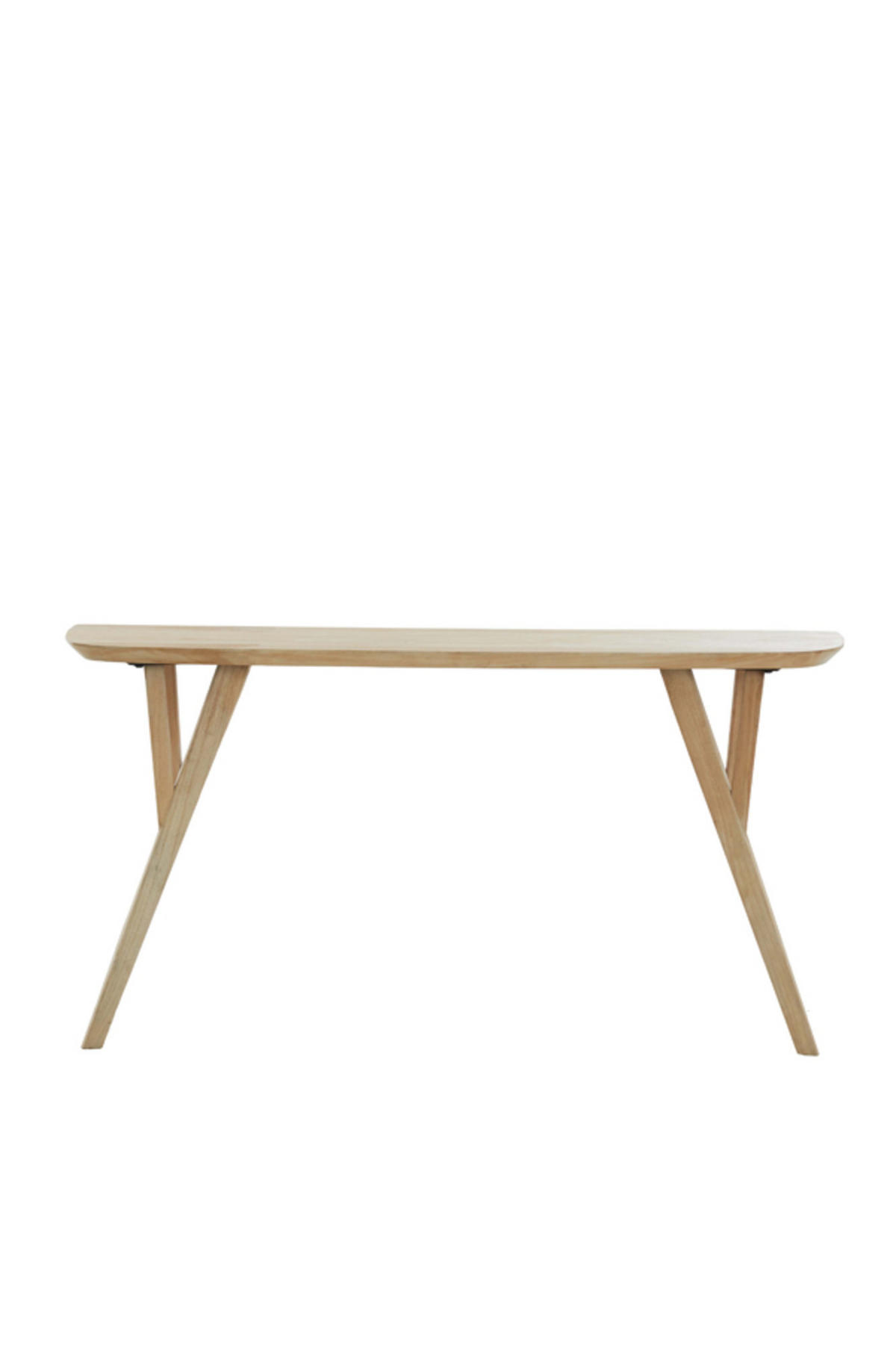 KONSOLENTISCH Quenza Braun 160/44/82 cm - Hellbraun, Holz (160/44/82cm) - Light & Living