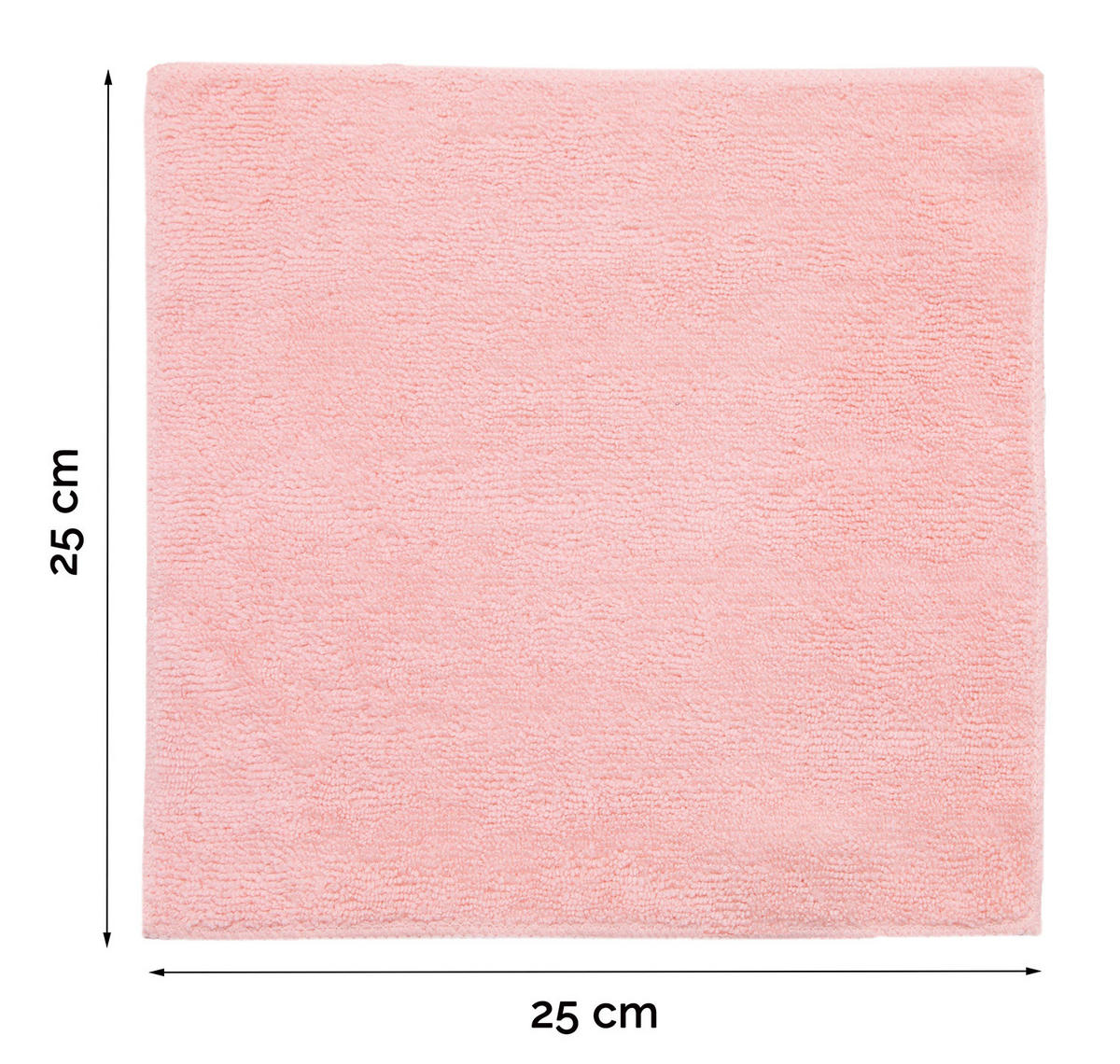 ABSCHMINKTÜCHER, 14er-Set, 25x25 cm, 80% Polyester, 20% Polyamid, farblich sortiert - Multicolor, Textil (25/25cm) - Zollner