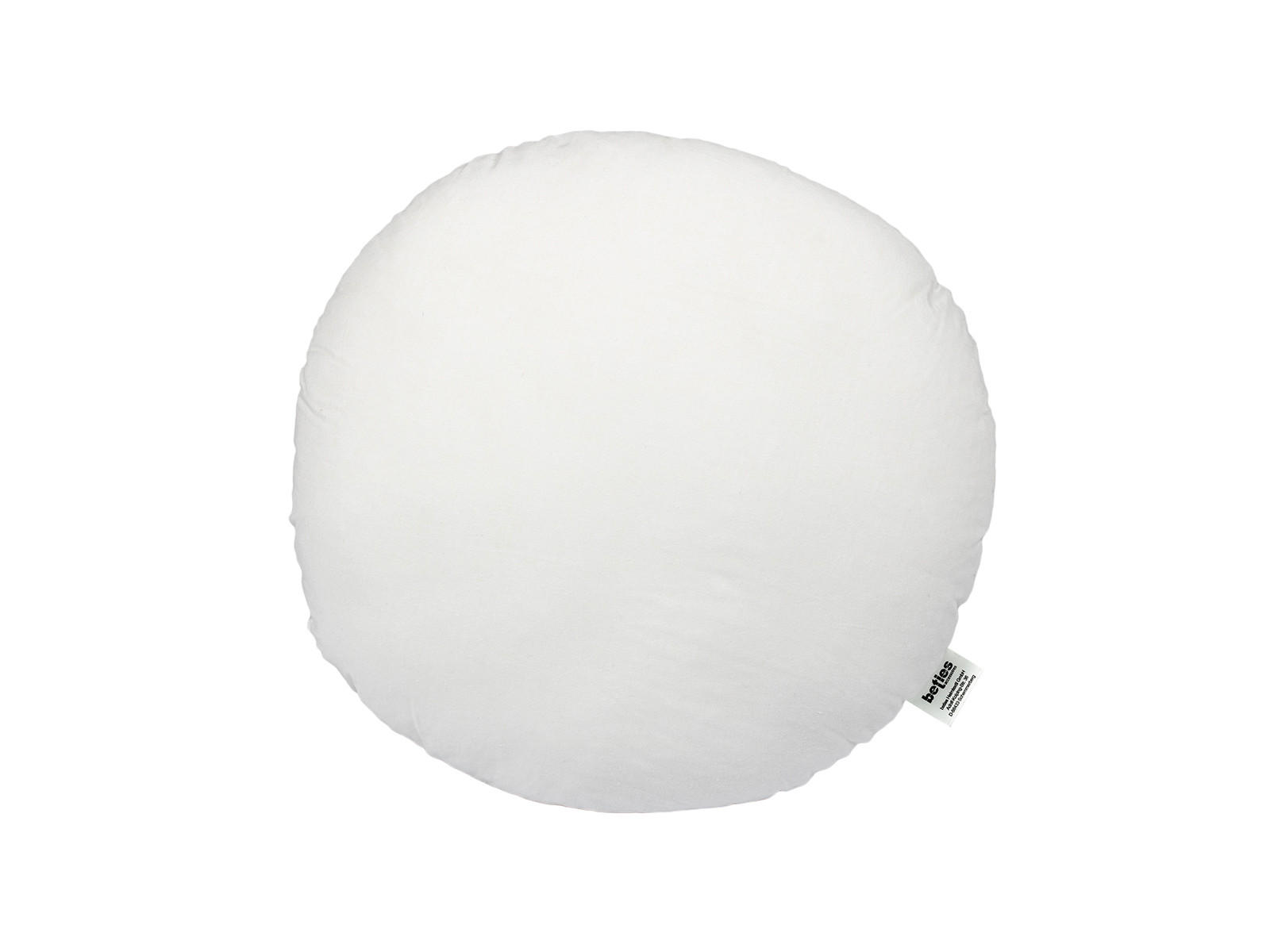KISSENFÜLLUNG Rund PublikFree Faserbällchen 40 cm Ø - Weiß, Naturmaterialien/Kunststoff (40/40cm) - beties Heimtextil