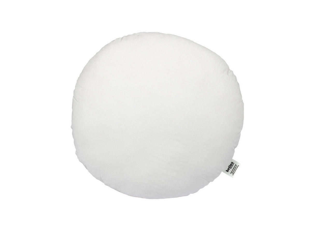 KISSENFÜLLUNG Rund PublikFree Faserbällchen 40 cm Ø - Weiß, Naturmaterialien/Kunststoff (40/40cm) - beties Heimtextil