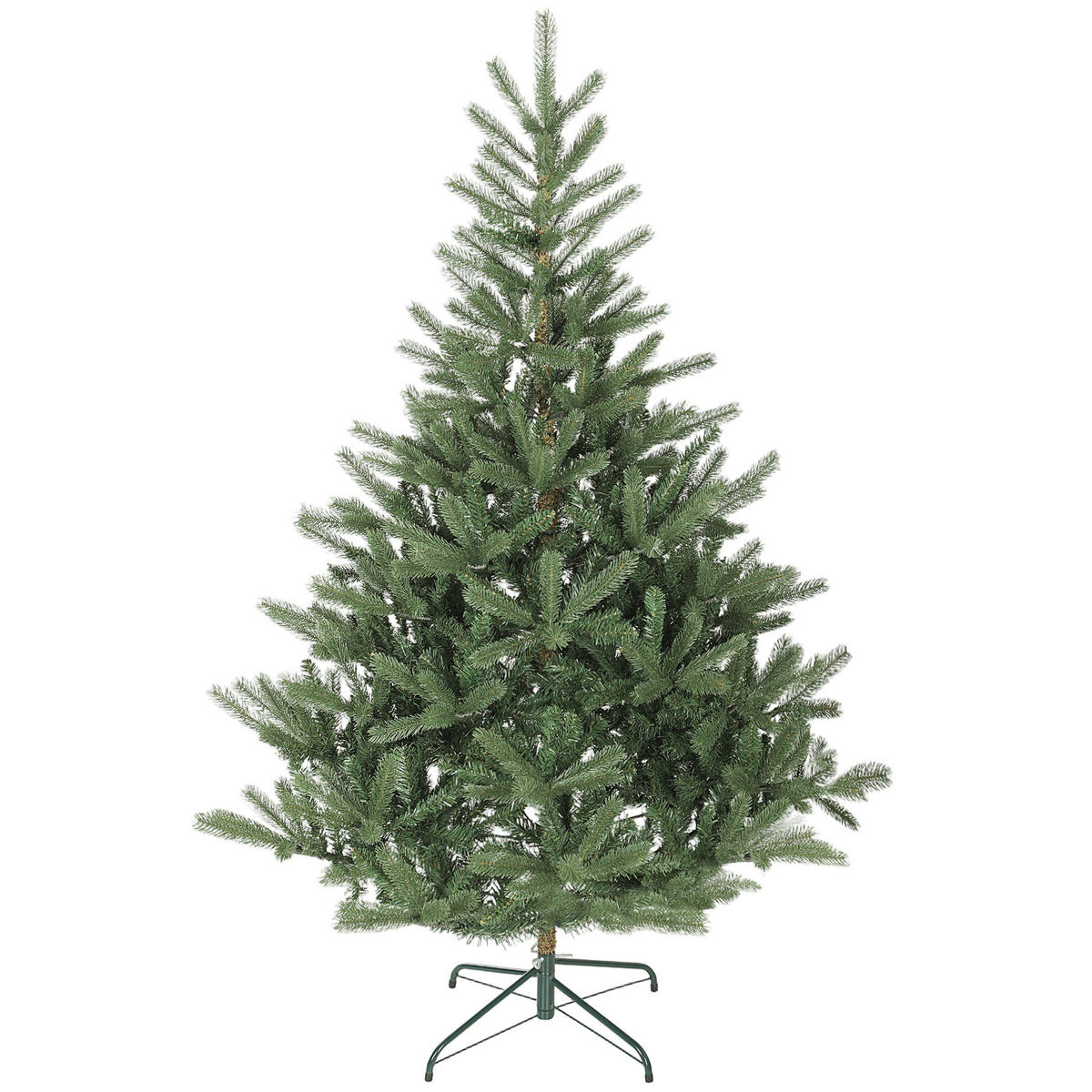 WEIHNACHTSBAUM künstlich 180cm Christbaum mit dichten Zweigen Metallständer - Grün, Kunststoff (180cm) - HOMCOM