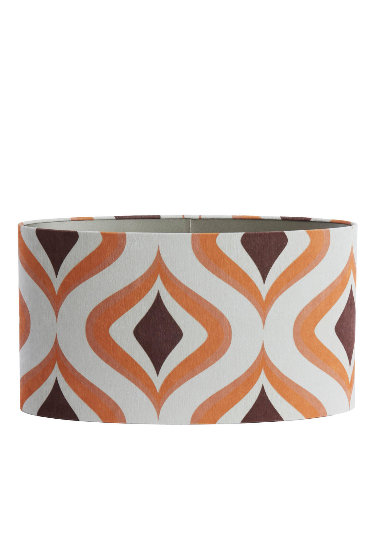 LAMPENSCHIRM Keks Braun 58/24/32 cm - Braun, Textil (58/24/32cm) - Light & Living