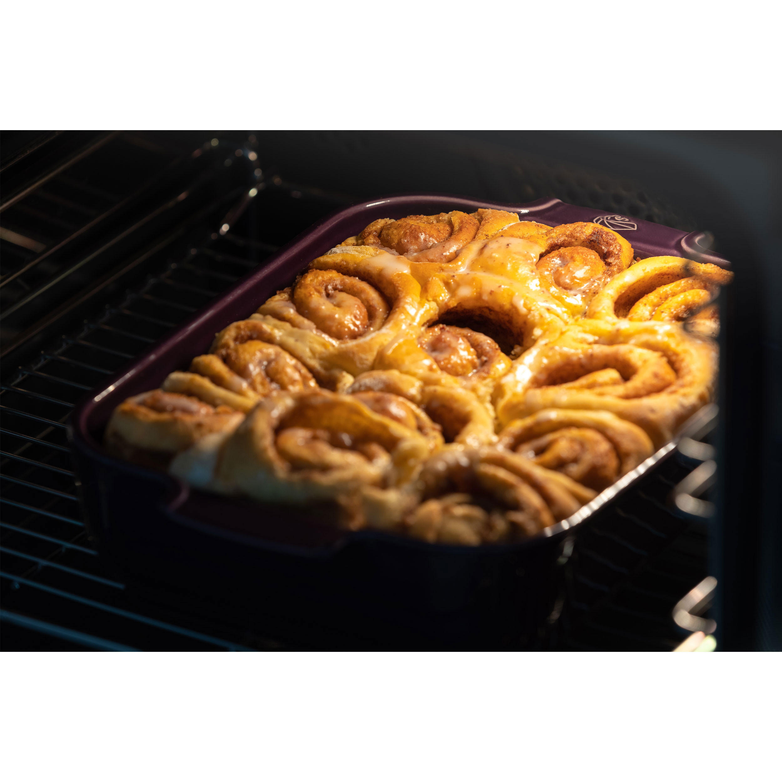 AUFLAUFFORM Keramik Appolia 32cm Rechteckig Aubergine Spülmaschinenfest - Lila, Keramik (21.7/32/7.2cm) - PEUGEOT