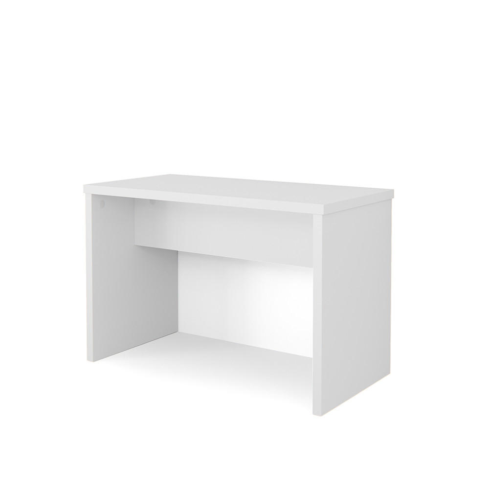 SITZBANK Weiß 70 cm für Schminktisch - Weiß, Holzwerkstoff (70/45.5/35cm) - Vicco