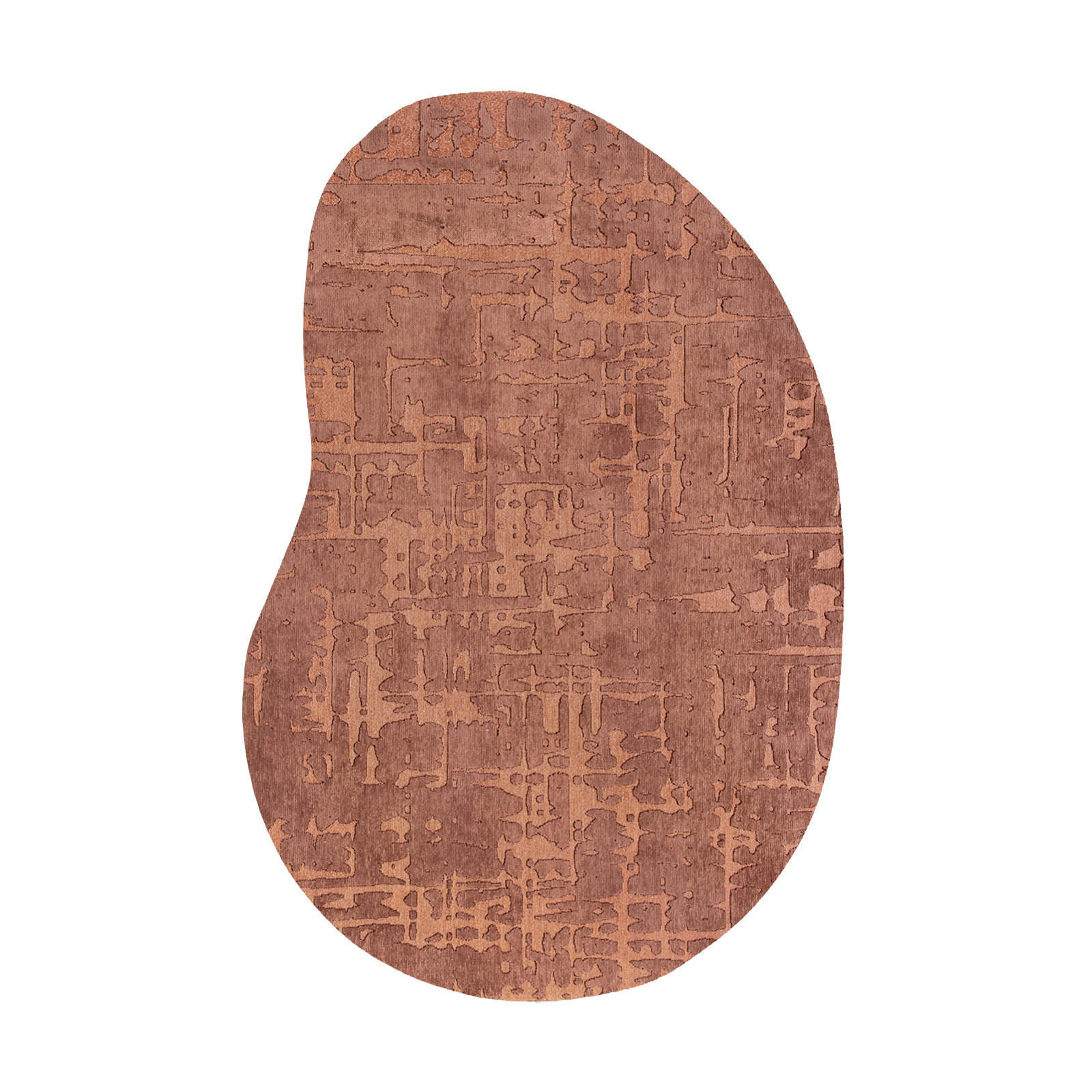 TEPIH Za Copper Structures Baobab 235/340 cm - pink, tekstil/plastika (235/340cm) - Louis De Poortere