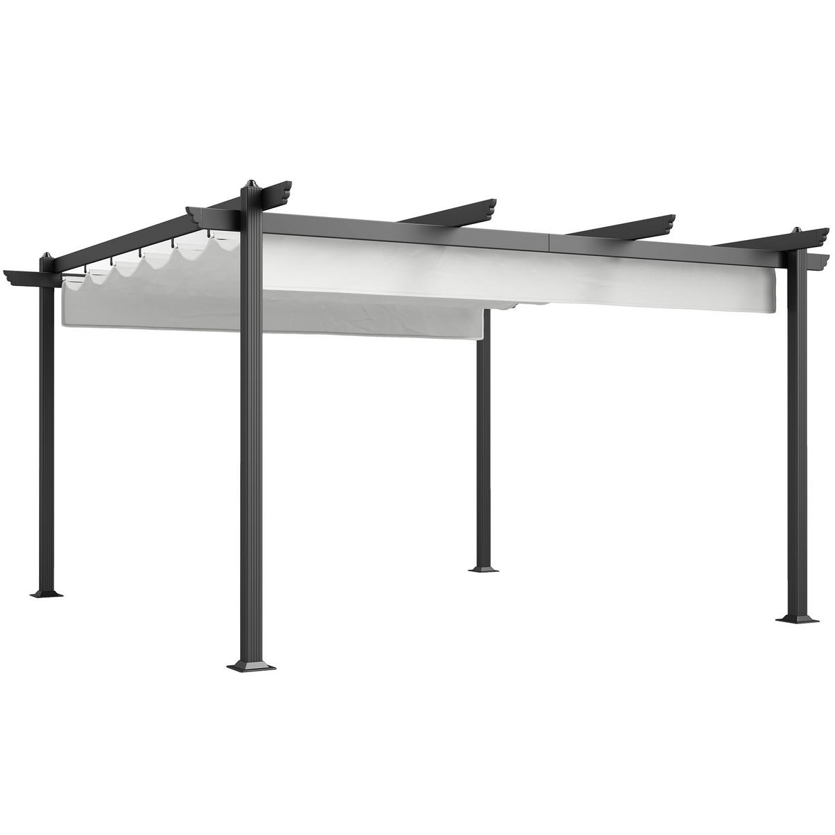 PAVILLON Weiß 1 Stück - Weiß, Metall (390/223/390cm) - GiPP