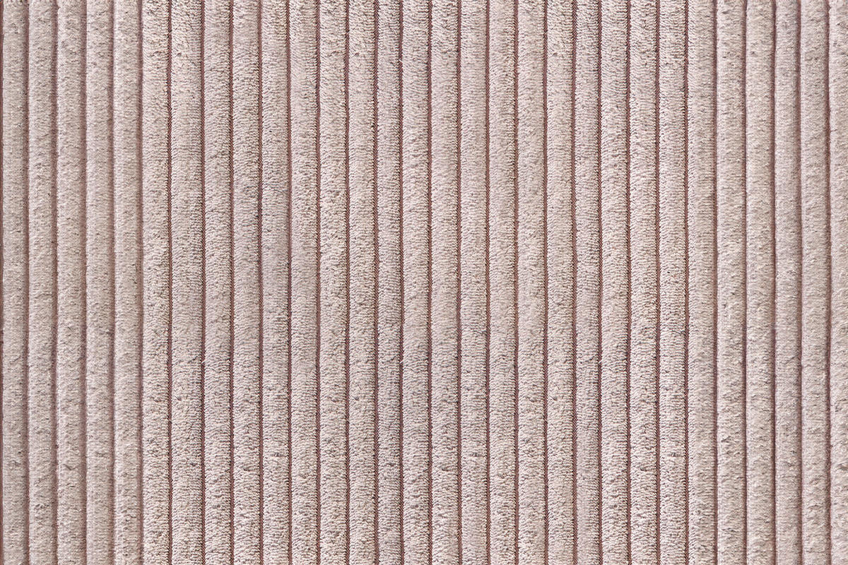 SOFA 2-SITZER MADELINE Pink Cord - Pink/Schwarz, Kunststoff/Textil (230/85/127cm) - KAWOLA