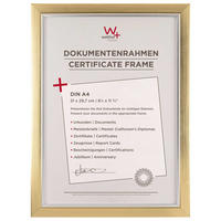 BILDERRAHMEN Beyond Designrahmen 21x29,7 cm CHAMPAGNER-GOLD - Champagner, Kunststoff (26/35/1.7cm) - walther design